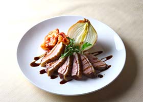 鴨肉のロティ